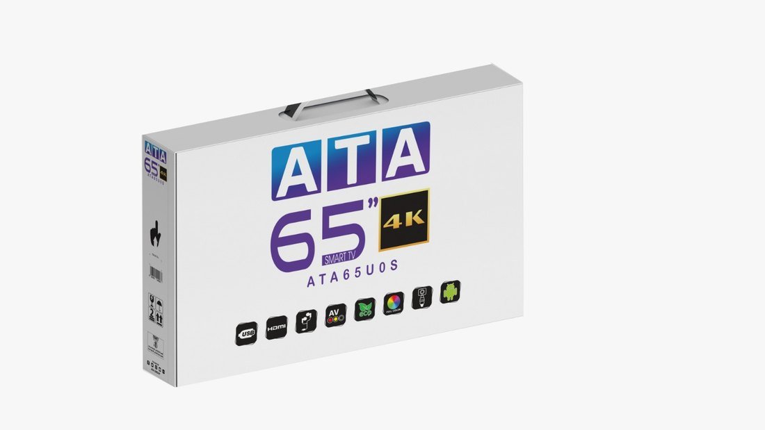 ATA — 65" 4K smart TV