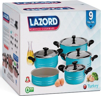 LAZORD — ceramic cookware set