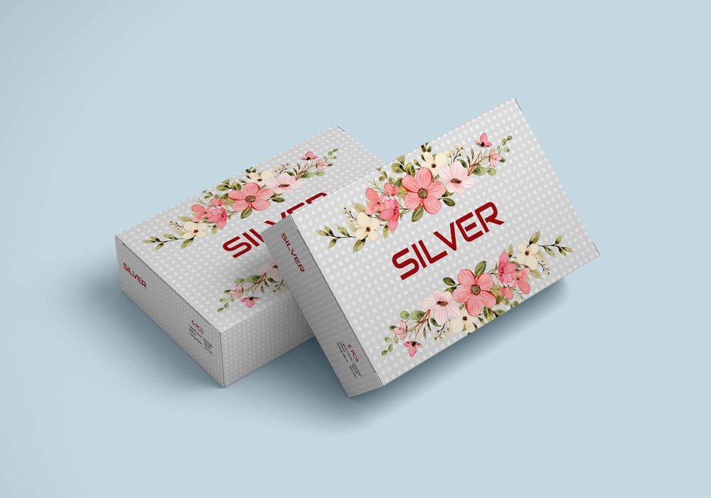 Silver — gift box