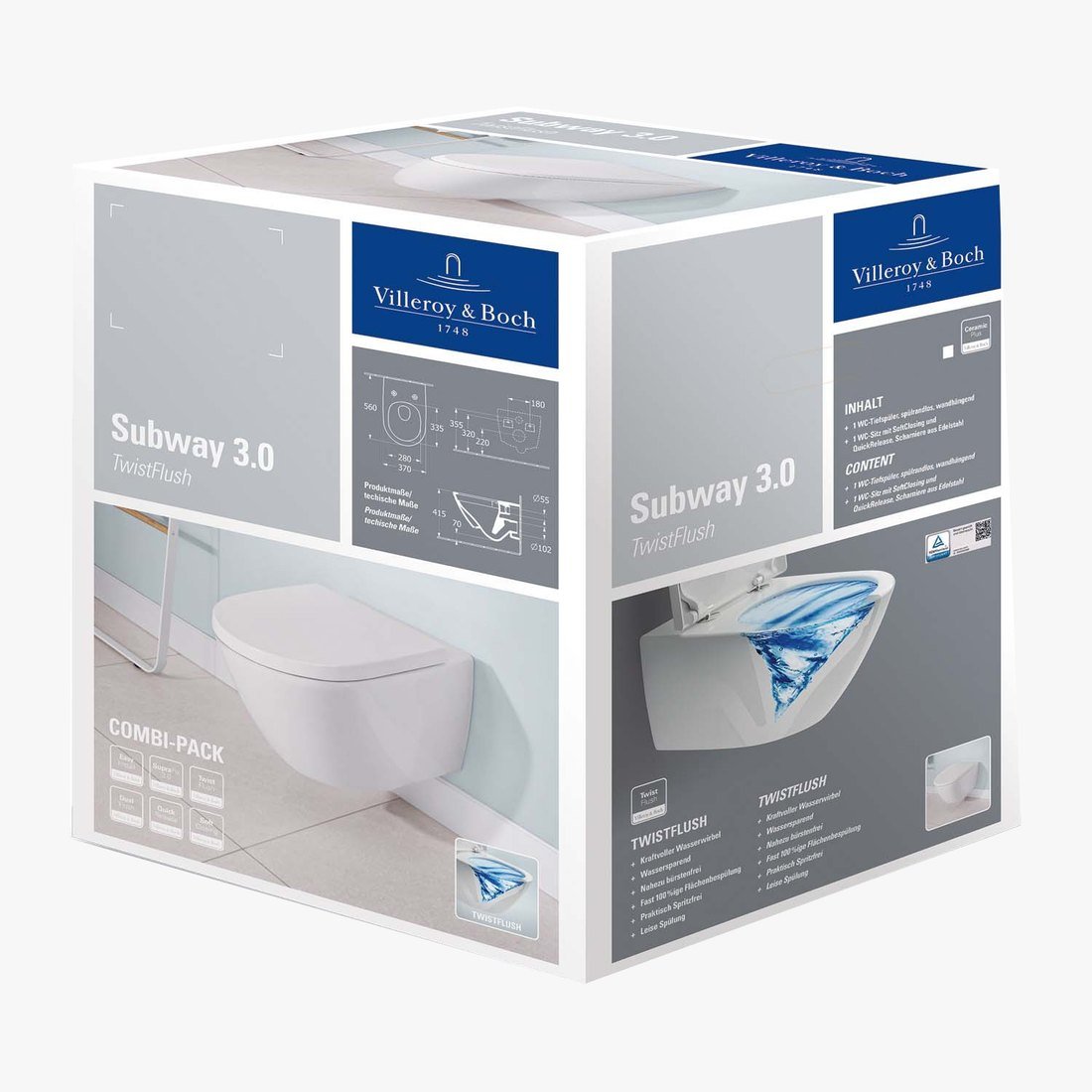 Villeroy & Boch — Subway 3.0 WC